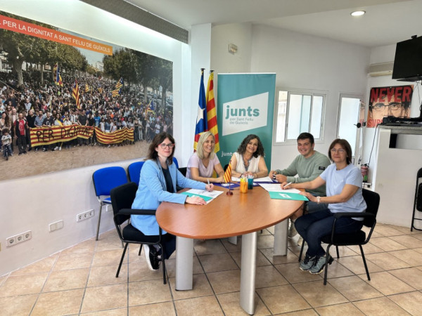 Gemma Arnau, escollida presidenta de Junts a Sant Feliu de Guíxols